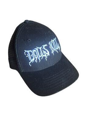 DOLLS KILL Ball Cap Adjustable SNAPBACK Adult Mesh Back Embroidered Logo. NWOT